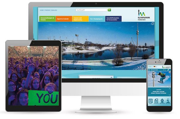 Olympiapark München Refresh und Google-Support